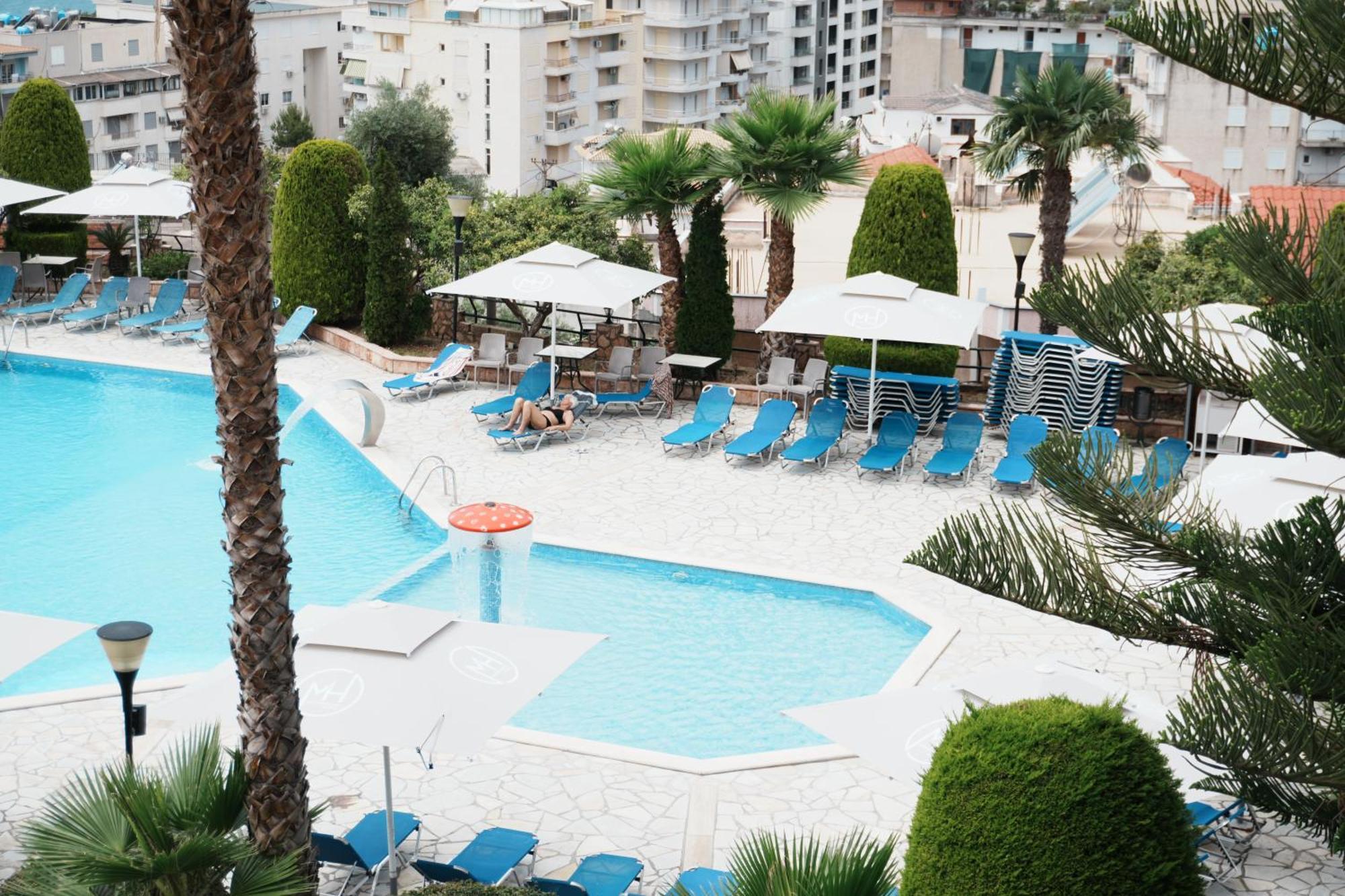 Hotel Mediterrane Sarande Ngoại thất bức ảnh